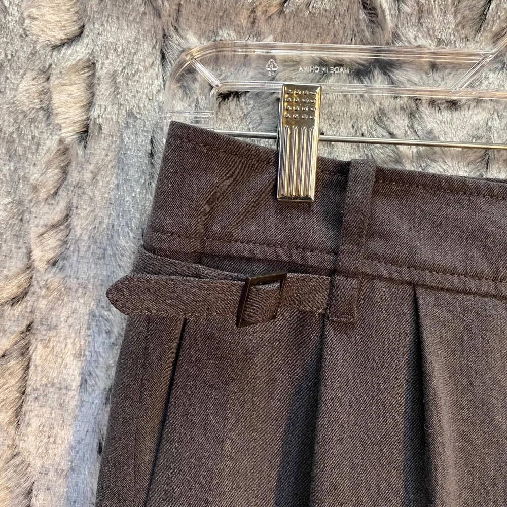 LOFT Marisa dress pants, gray - size 4 - Picture 4 of 8